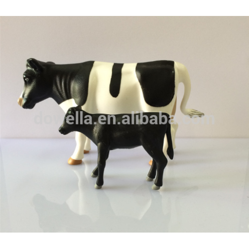 OEM milk cow pvc animal figure
